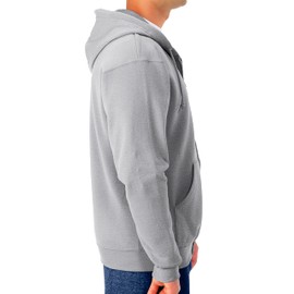 Jerzees -Men's NuBlend -Fleece -Sweatshirts & -Hoodies, Full Zip-Heather Grey, 3X-Large