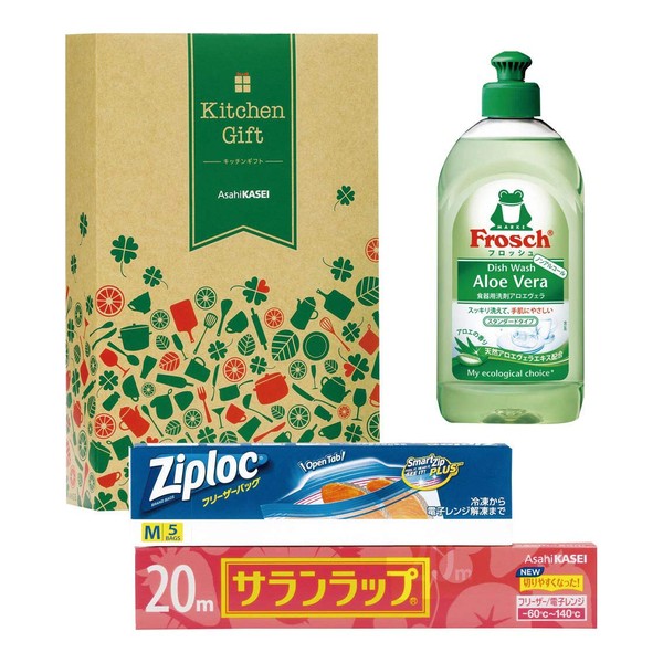 Asahi Kasei Kitchen Gift (Frosh, Ziplock, Saran Wrap)