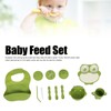 Baby Led Weaning Supplies Owl Shape Teether Safety Strong Suction