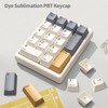 Kisnt Mechanical Number Pad,Hot Swappable Numpad Wired USB 17 Keys