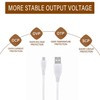 Digipartspower 5ft White Micro USB Cord for Doss Motion Sensor