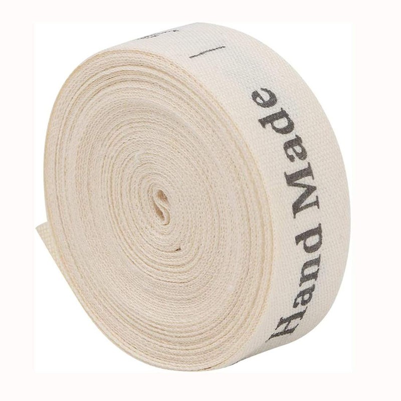 Multi Patterned Cotton Ribbon Fonts 1.5 cm Handmade for Package