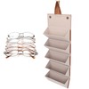 Glasses Storage Box High Capacity Waterproof Foldable Eyeglasses Storage Case