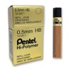 Pentel Super Hi-Polymer Lead Refill 0.5mm HB Grade, 12 Leads