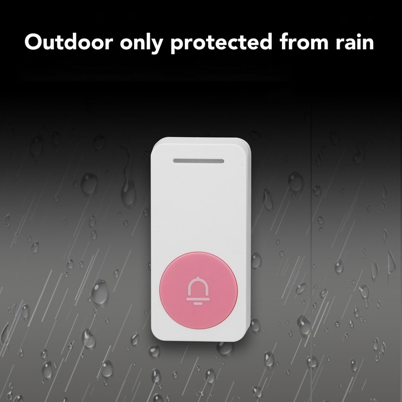 Wireless Doorbell 5 Level Volume 200 Meter Long Range Home