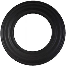 Stove Pipe Collar, Black 6"