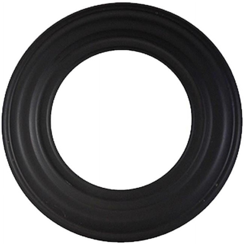 Stove Pipe Collar, Black 6"