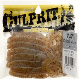 Culprit Surf C720-32 Original Worm, 7-1/2-Inch, Pm-Pack, nsd, 18-Pack, one size