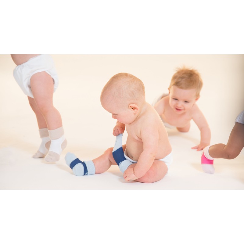 Sock Ons Clever Little Things That Keep Baby Navy Stripe