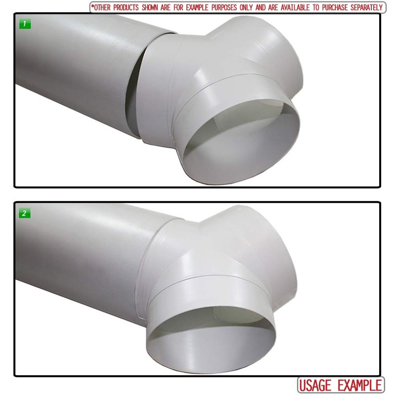 Kair Equal Y Piece 100mm - 4 inch Ducting Splitter
