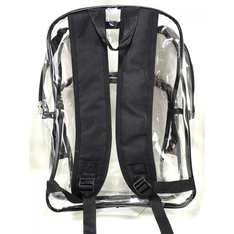 Unbranded Transparent Clear Backpack- Stadium Requirment Approved