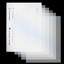 5 Pcs FEP Film 210 * 290x0.15mm, FEP Replacement Sheet for ANYCUBIC Photon Mono M5/Photon Mono M5s/M5s Pro, ELEGOO Saturn 3, Saturn 3 Ultra, Saturn 2, Saturn 8K, Halot Mage/Pro