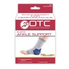 OTC Elastic Ankle Support Sleeve, Compression Brace for Ankle and