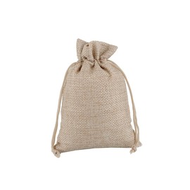 ORFOFE 10 Pcs Burlap Drawstring Bags Lightweight Reusable Aromatherapy Cosmetic Jewelry Pouches Breathable Party Favor Storage