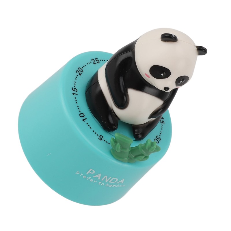 Mechanical Kitchen Timer Cute Animal Shape Magnetic Base Loud Alarm