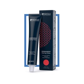 Indola Permanent Caring Hair Color, Light Brown Mahogany Red, 60 ml