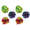 PETFAVORITES Original Mylar Crinkle Balls Cat Toys - 6 Pack