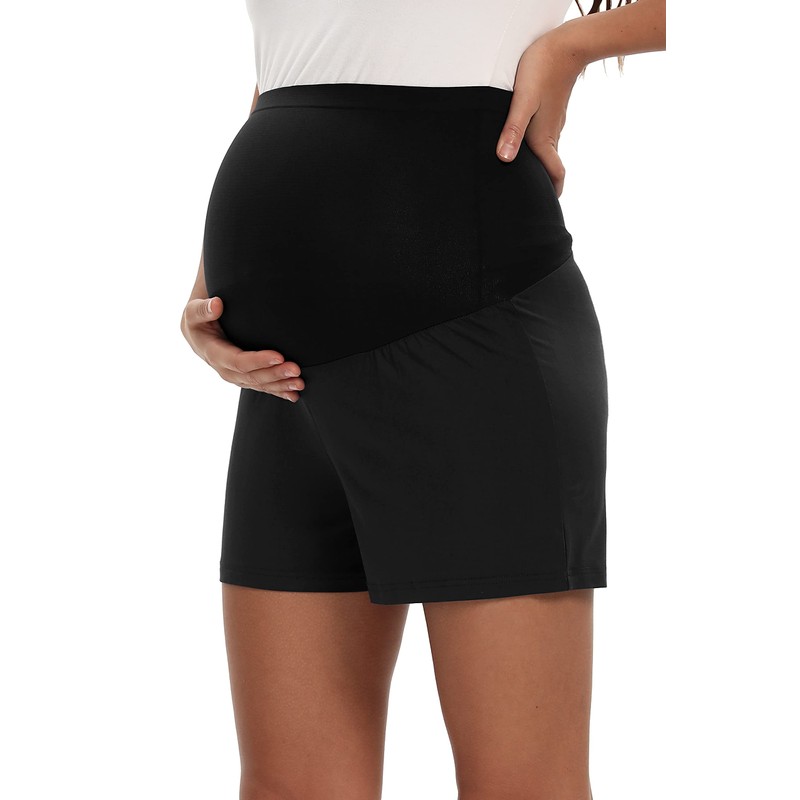 Hocaies Maternity Shorts Maternity Shorts Pregnancy Cotton Maternity Shorts with