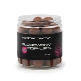 Sticky Baits Bloodworm Pop-Ups 12mm, Red, One Size