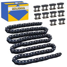 GOLKNHA 134 Link T8F Chain for 2 Stroke 43cc 47cc 49cc 50cc Chinese Mini ATV Dirt Quad Pocket Bike Minimoto