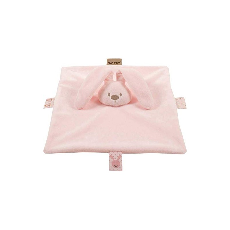 Nattou Schnuffeltuch Hase Lapidou, Wegbegleiter ab der Geburt, 26 x