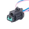 2-Wire Ambient Air Temperature Sensor Connector Pigtail Compatible with Nissan