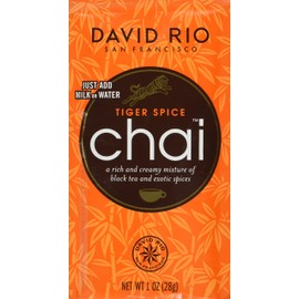 David Rio Sachets Tiger Spice Chai 12 x 28 g