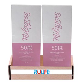 Milagro Protector Solar (Pack 2) Con Color Protector Solar Milagro Milagro Prodcutos Colombianos Protector Solar Milagro con Color