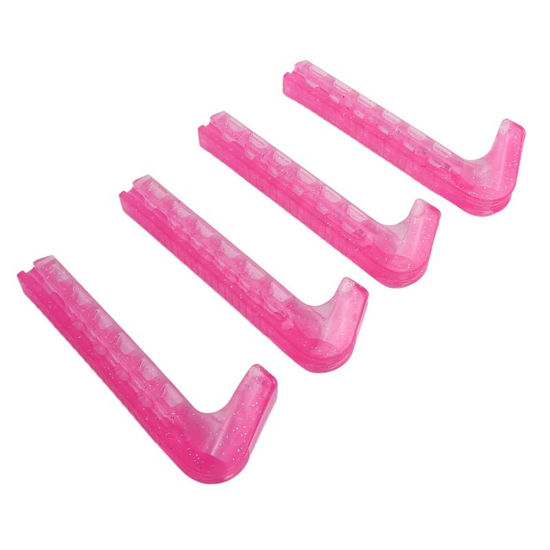 4pcs Ice Skate Guards Antiskid Soft Plastic Adjustable Hockey Skate