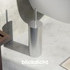 Escobilla de baño de silicona y acero inoxidable SAVEGA con