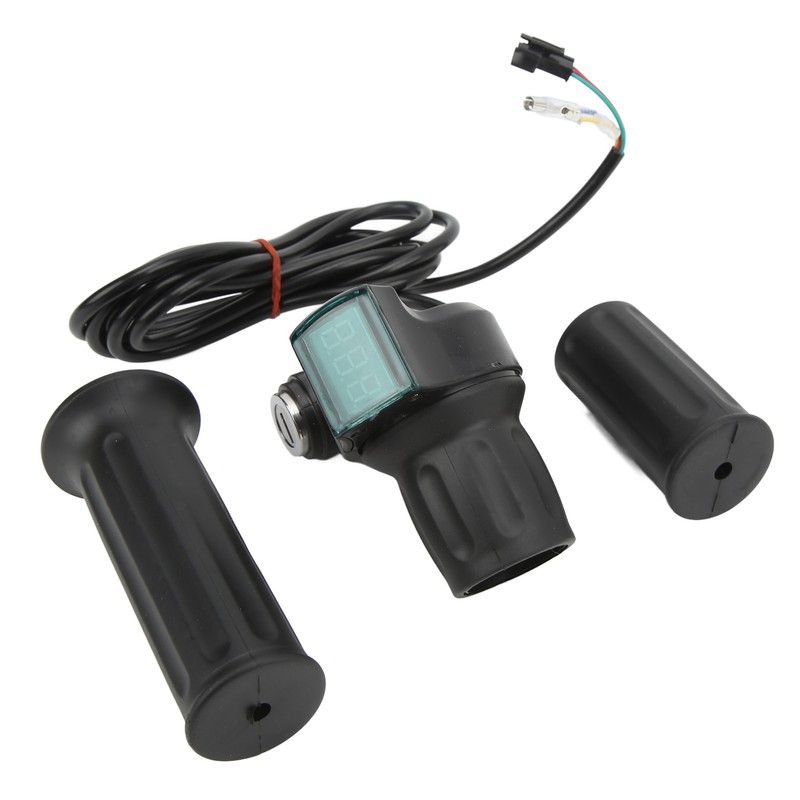 Electric Bike Twist Throttle Grip Set Universal Speed Governer with