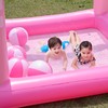 Teamson Kids Giant Inflatable Pink Castle Wading Pool & Sprinkler