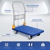 Platform Truck with 440lb Weight Capacity and 360 Degree Swivel