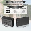 Ydocabinit Wall Mount Mailbox, Large Capacity Mailbox for House, Visibility