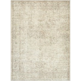 Becki Owens x Surya Margot Medallion Area Rug , 3'11" x 5'7", Olive