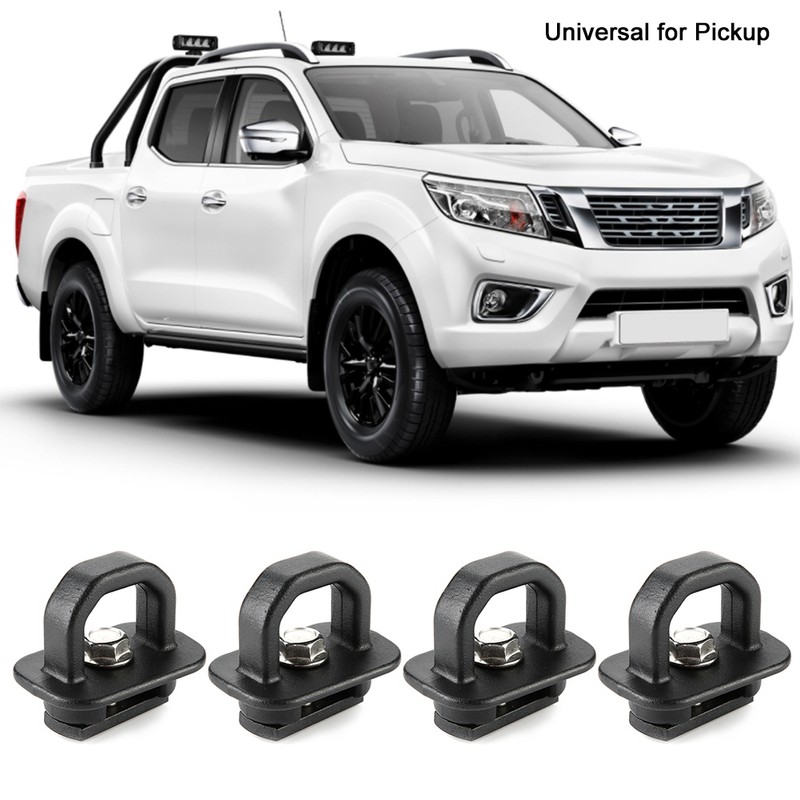 4PCS Rope Fixed Buckle Universal for Pickup Trucks Car Auto