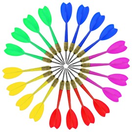 KVBUCC 20 Darts, Plastic Darts, Game Darts, Soft Darts, Professional Darts, Darts with Plastic Tip, Darts Accessories, Darts Set