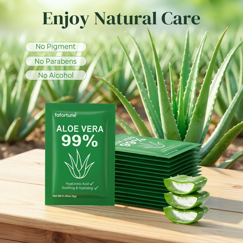 100 Travel Size Aloe Vera Gel Bulk Mini,99% Pure Organic