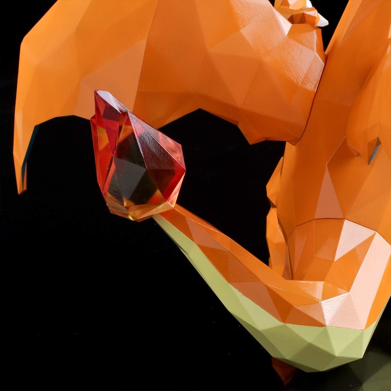 POLYGO Pokémon Charizard, Non-Scale, ABS Pre-painted Action Figure, Sentinel