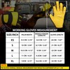 Escort Tools® Heavy Duty Leather Gardening Work Gloves, Thorn Proof,