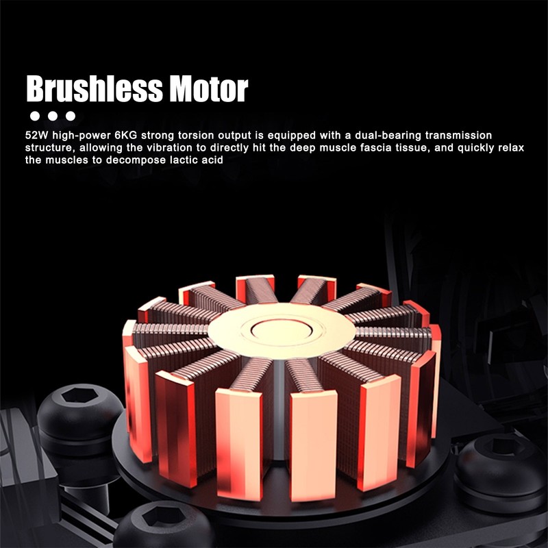 Mini Portable Electric Muscle Stimulator Body Relaxation Massager with 3