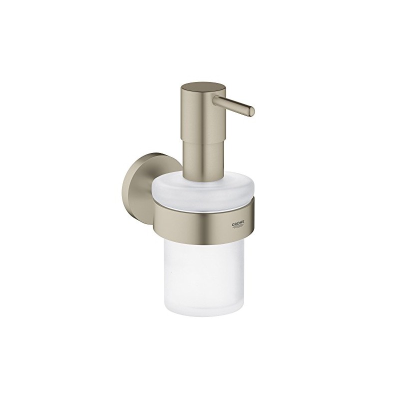 Grohe 40448EN1 Essentials Soap Dispenser With Holder, Brushed Nickel