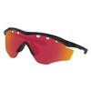Predrox Red Mirror M2 Frame XL Vented Lenses & Rubber