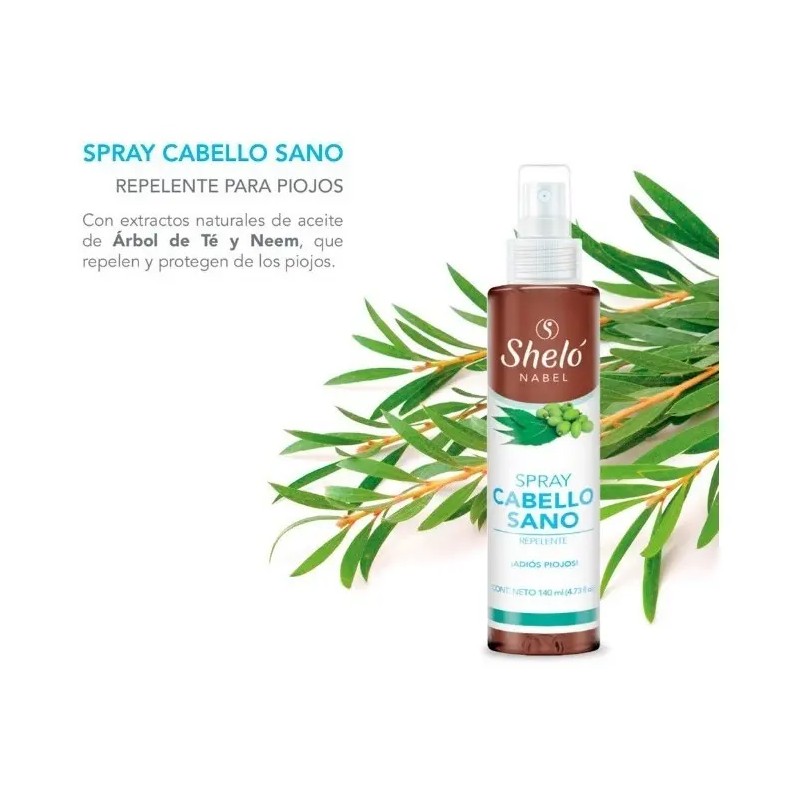 Tratamiento Anti Piojos Cabello Sano Repelente Shelo
