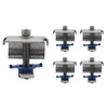 Adamax SPEC158-5PK Solar Panel End Clamps for 1-5/8 in. Steel