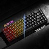XVX Topographic PBT Keycaps, Shine Through Key caps, Double Shot