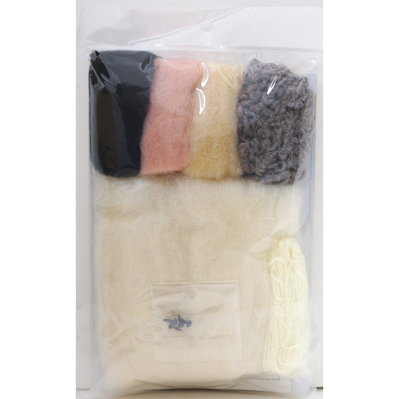 Hamanaka Wool Felt Kit: Needle Felting to Create Animals -