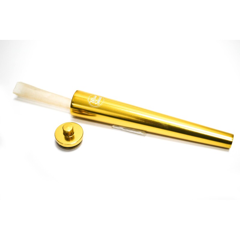 Wise Skies Metal Joint Holder Doob Tube Pink Key Ring
