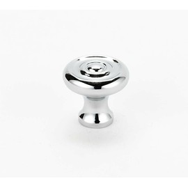 Alno A817-34-PC Traditional Cabinet Knob, Polished Chrome