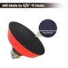 Buffing Polishing Kit for Milwaukee M12 Polisher/Sander,Includes M9 to 5/8-11